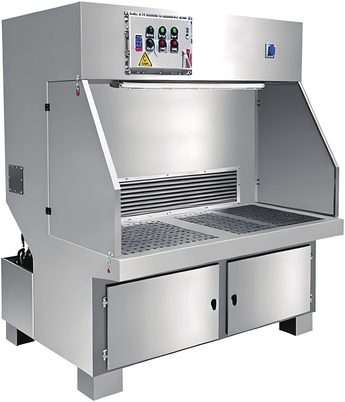 Wet downdraft bench